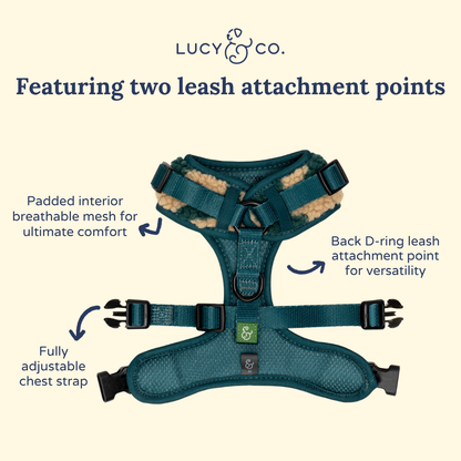 Lucy & Co. x Parks Project Geyser Fleece No-Pull Harness