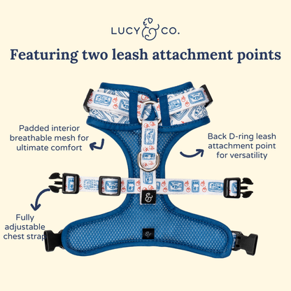 Tinned Fish No-Pull Harness