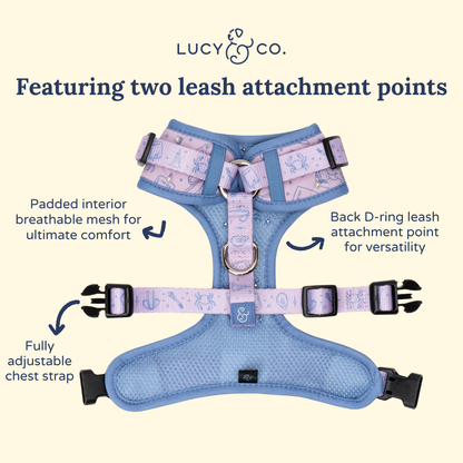 Magnificent Mermaids Pearl No-Pull Harness