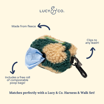 Lucy & Co. x Parks Project Geyser Fleece Poop Bag Holder