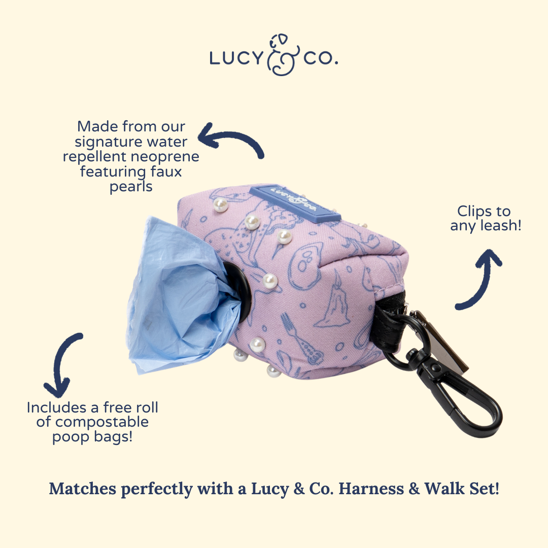 Magnificent Mermaid Pearl Poop Bag Holder