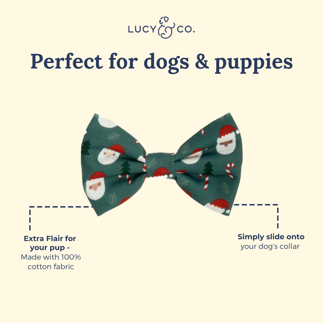 Santa Land Bow Tie