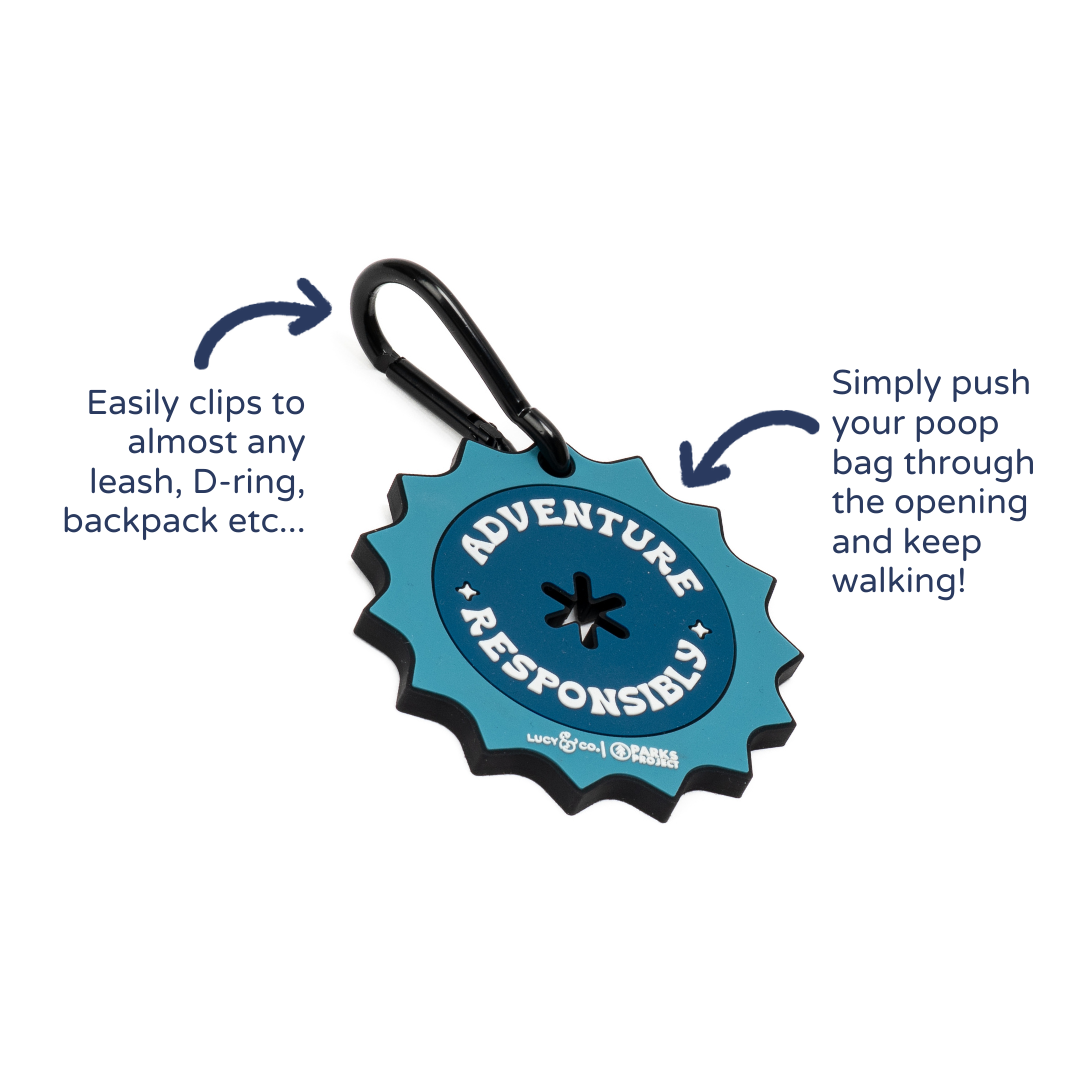 Adventure Responsibly Poop Clip