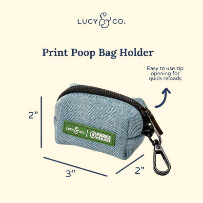 Lucy & Co. x Parks Project Adventures with Friends Poop Bag Holder