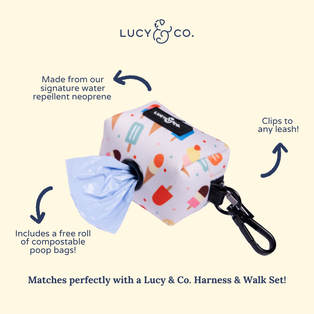 Sundae Kinda Love Poop Bag Holder