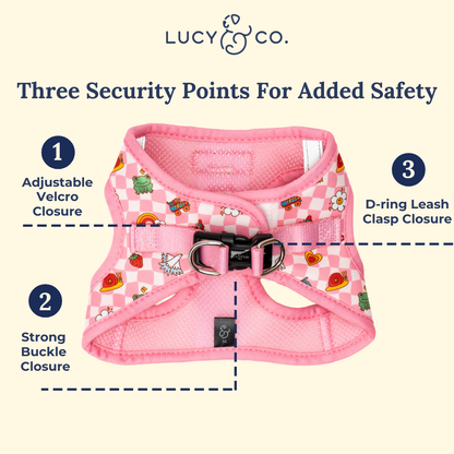 Cutie Patootie Step-in Cat Harness