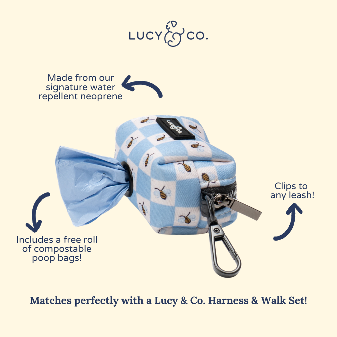 Bumbling Around Poop Bag Holder