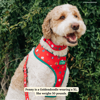 Happy Howlidays Reversible Harness