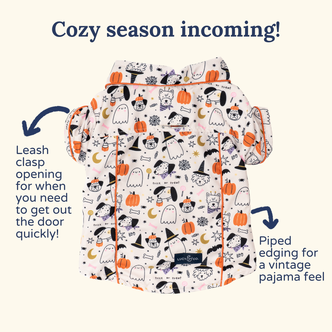 Howloween Pajamas + Human Eye Pillow
