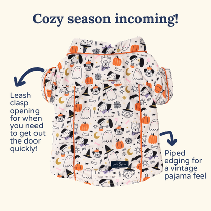 Howloween Pajamas + Human Eye Pillow