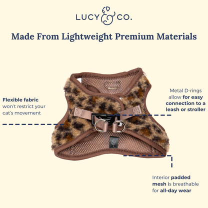Wild Side Fleece Step-in Cat Harness