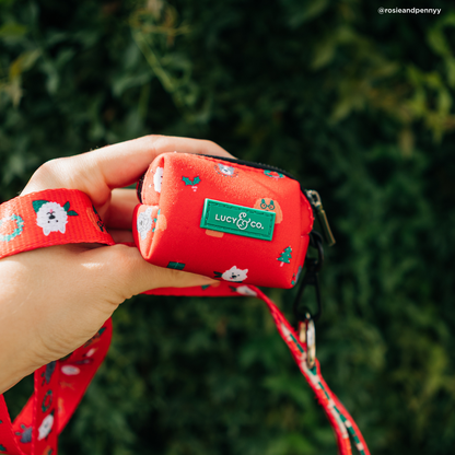 Happy Howlidays Poop Bag Holder