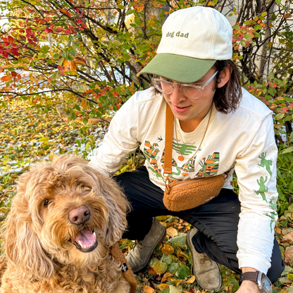 2-Tone Dog Dad Hat