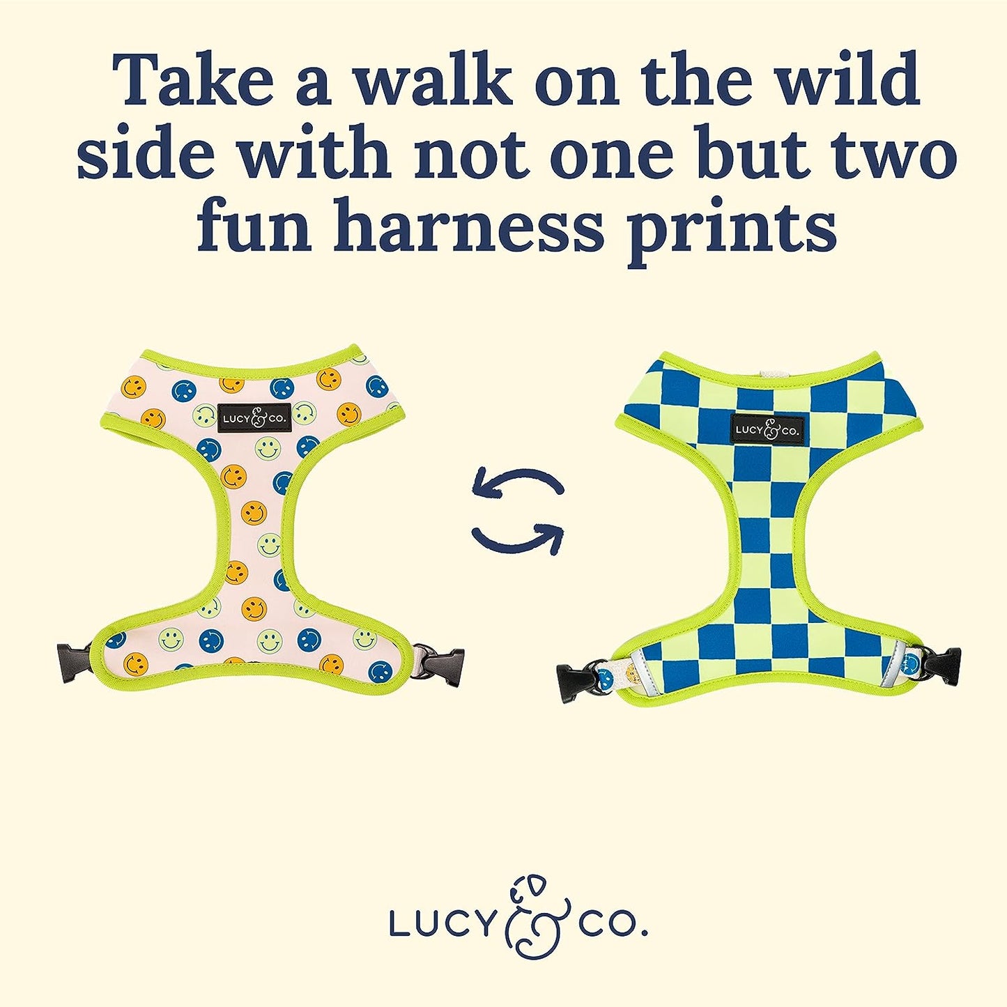 Have a Nice Day Reversible Harness