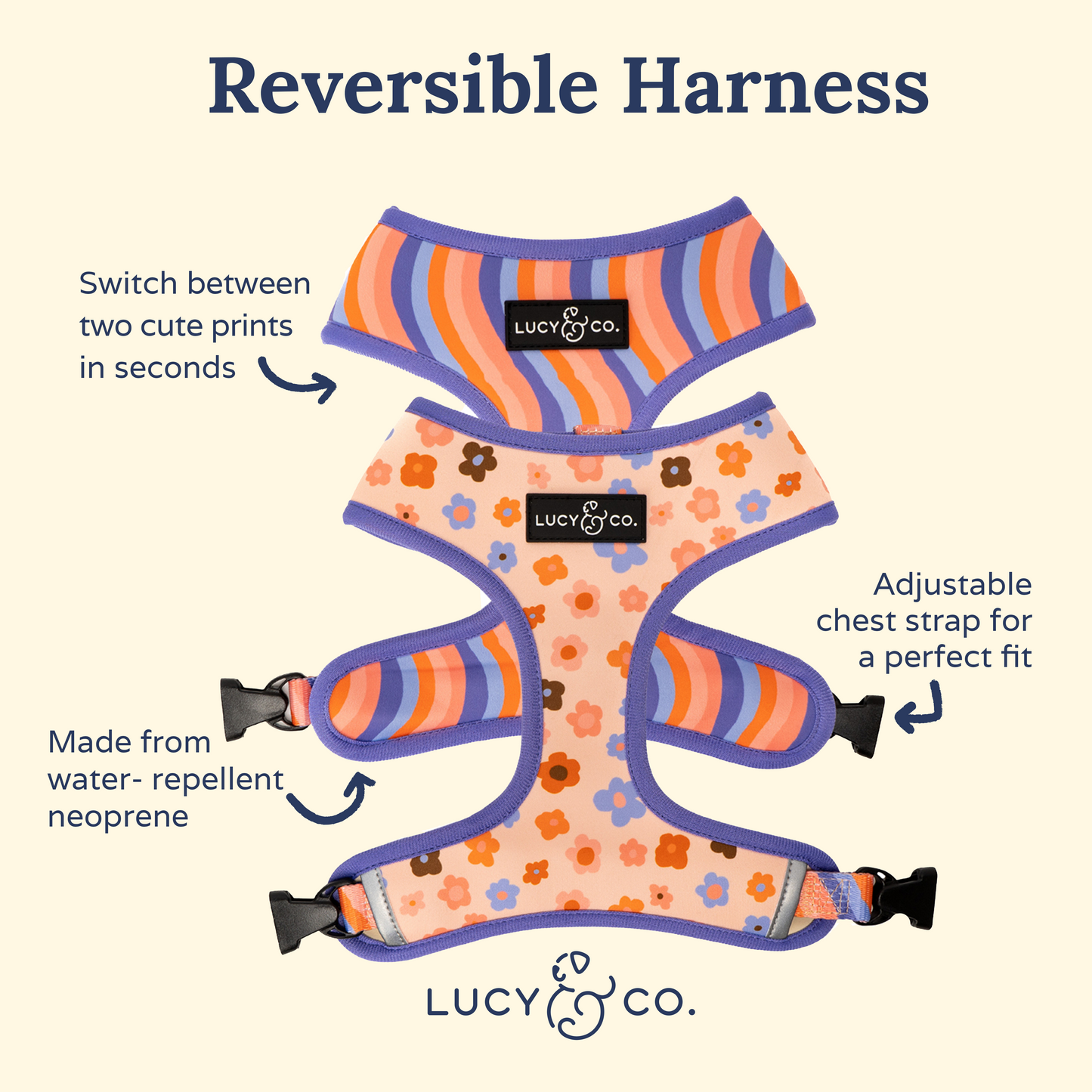 Let's Groove Reversible Harness