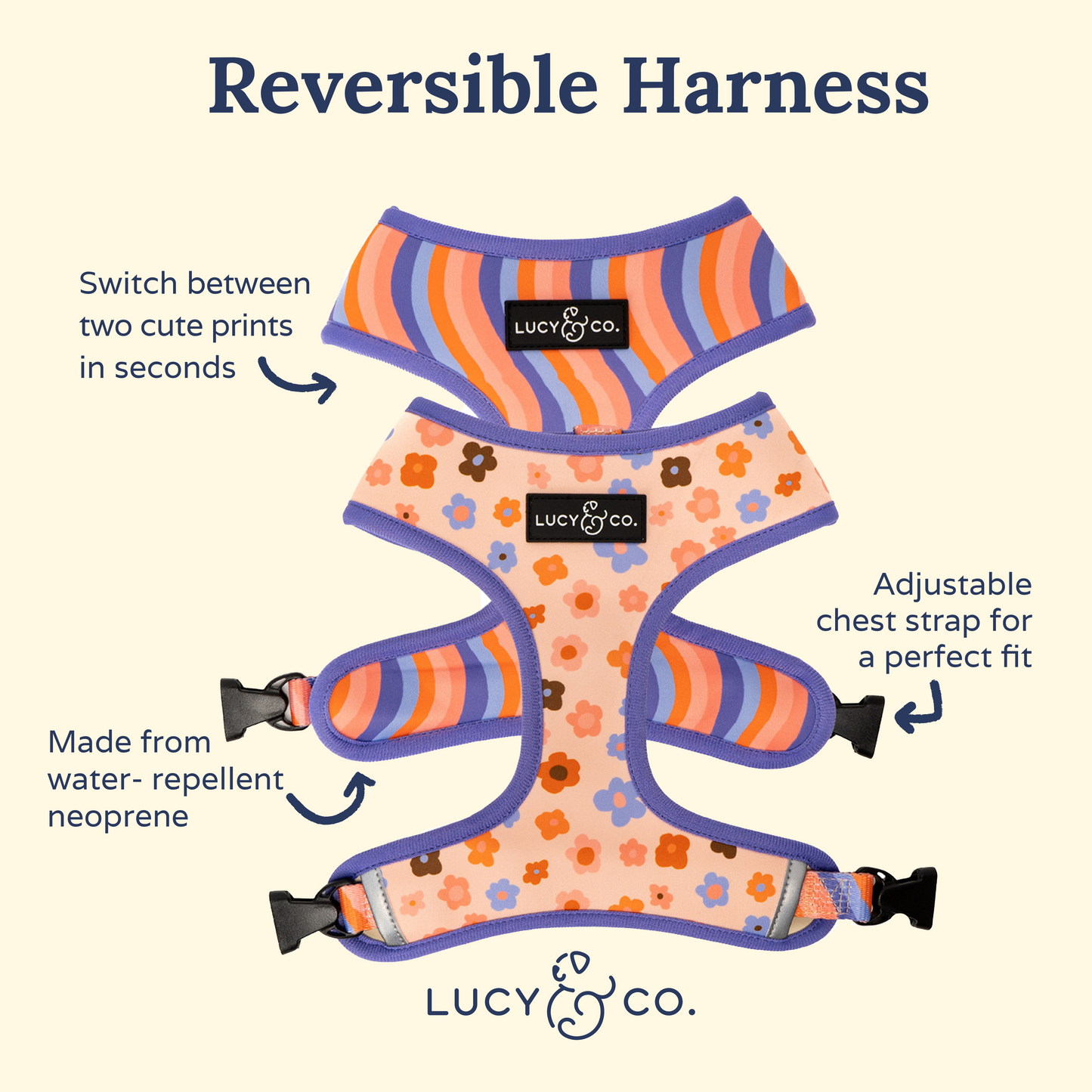 The Let's Groove Reversible Harness