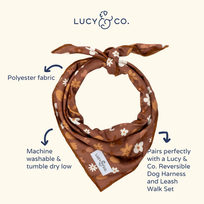 Chocolate Meadows Bandana