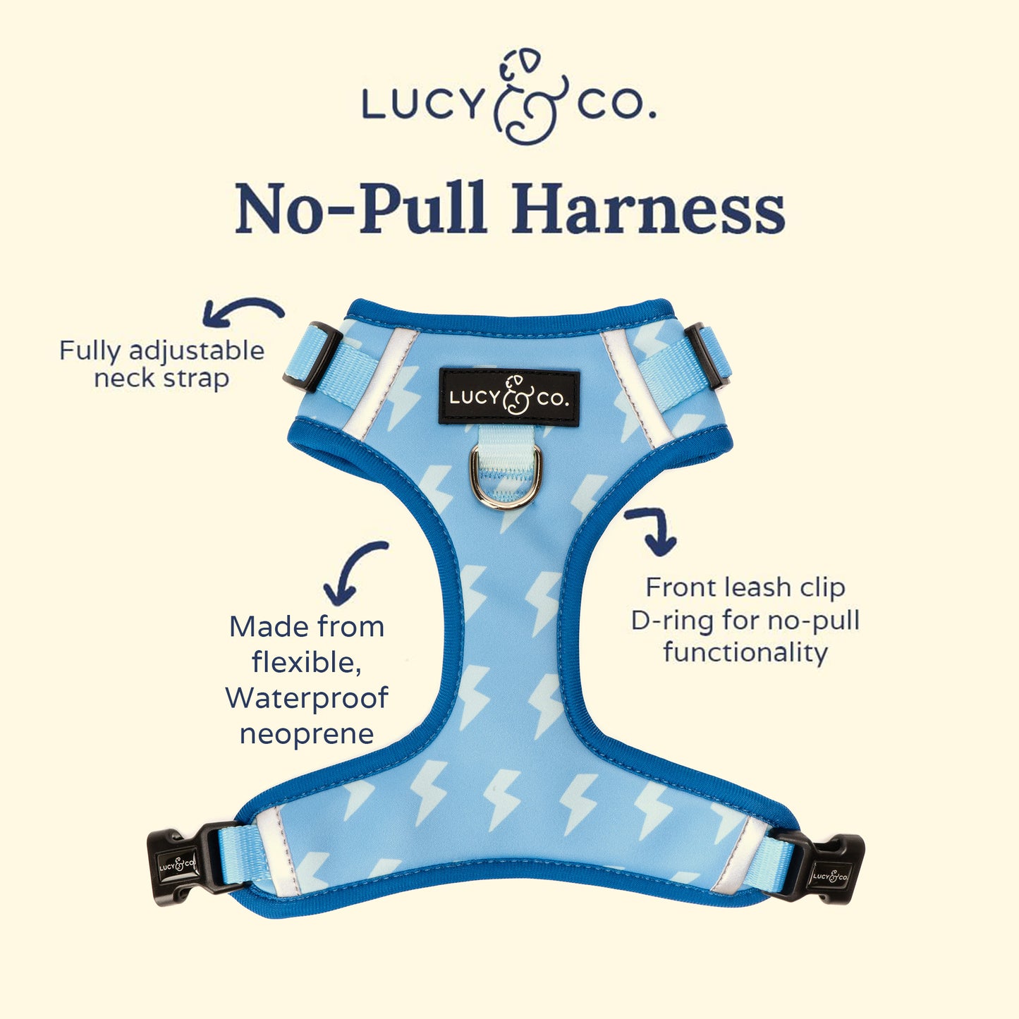 Bolt of Energy No-Pull Harness