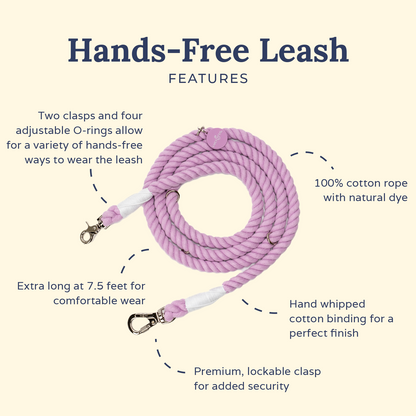 Bouquet Hands-Free Rope Leash