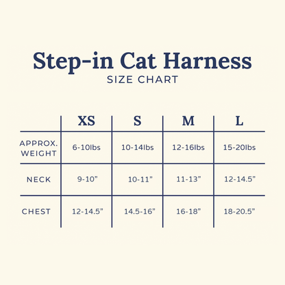 Sunshine and Daffodils Step-in Cat Harness