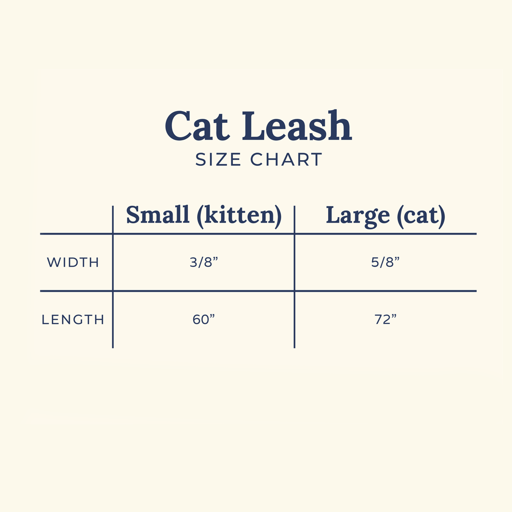 Take a Hike Cat Leash