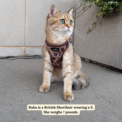 Wild Side Fleece Step-in Cat Harness