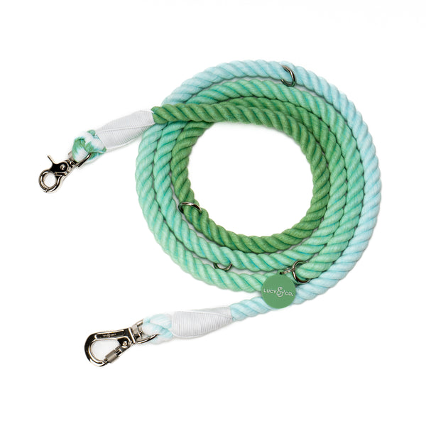 BAND&ROLL｜ECO-FRIENDLY ROPE LEASH. ASH The Spring Green Hands