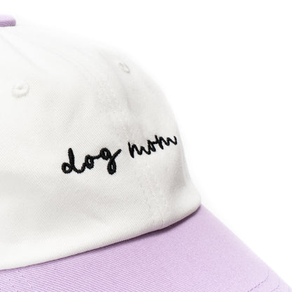 Lavender 2-Tone Dog Mom Hat