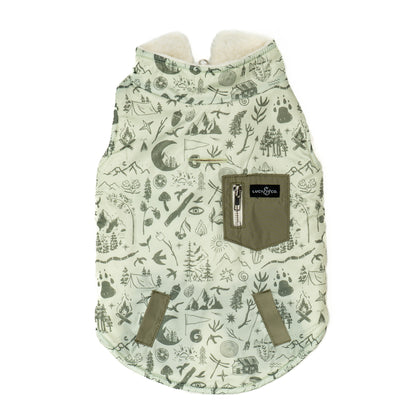 Camp Out Reversible Teddy Vest