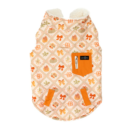 Cozy Cottage Reversible Teddy Vest