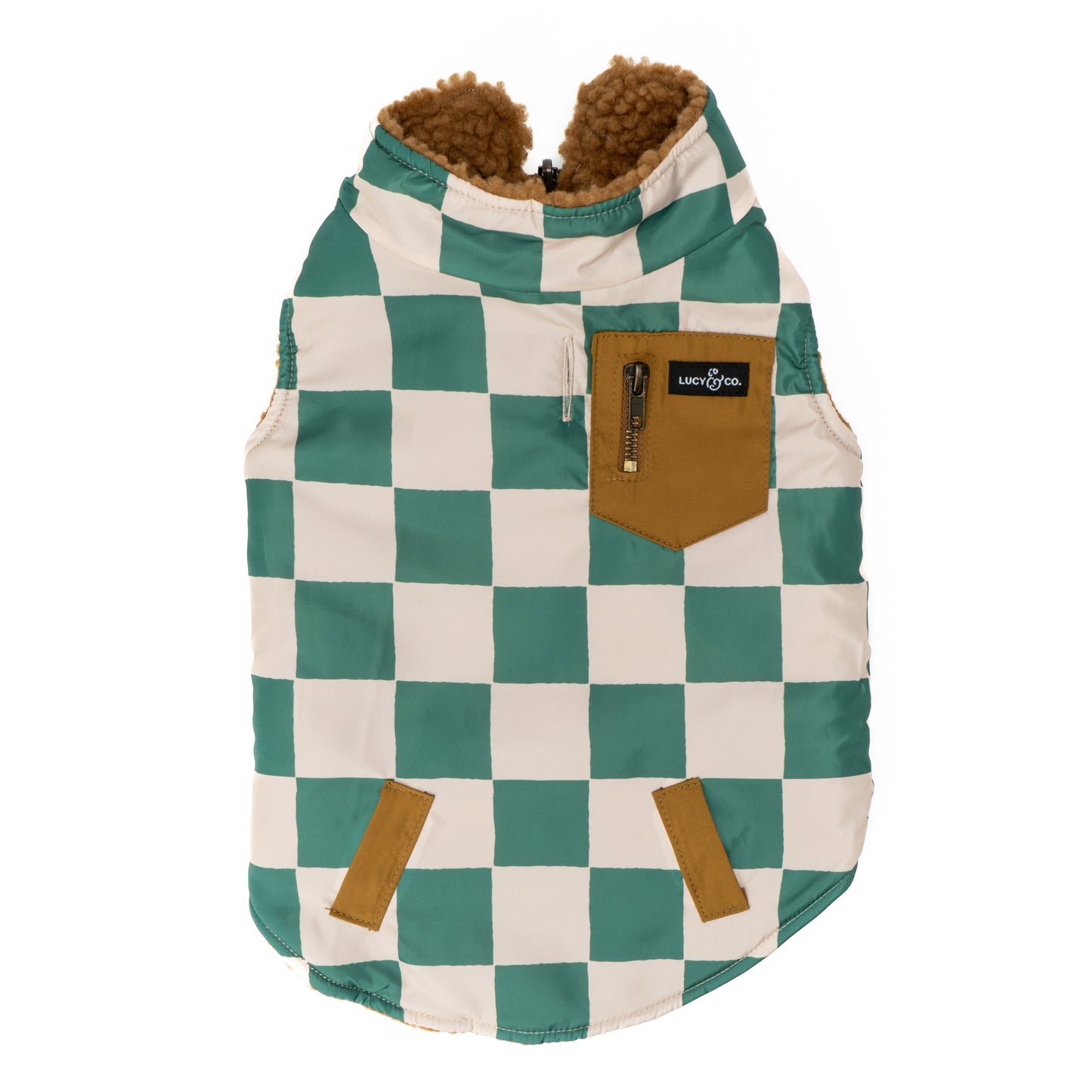 The You're a Square Reversible Teddy Vest