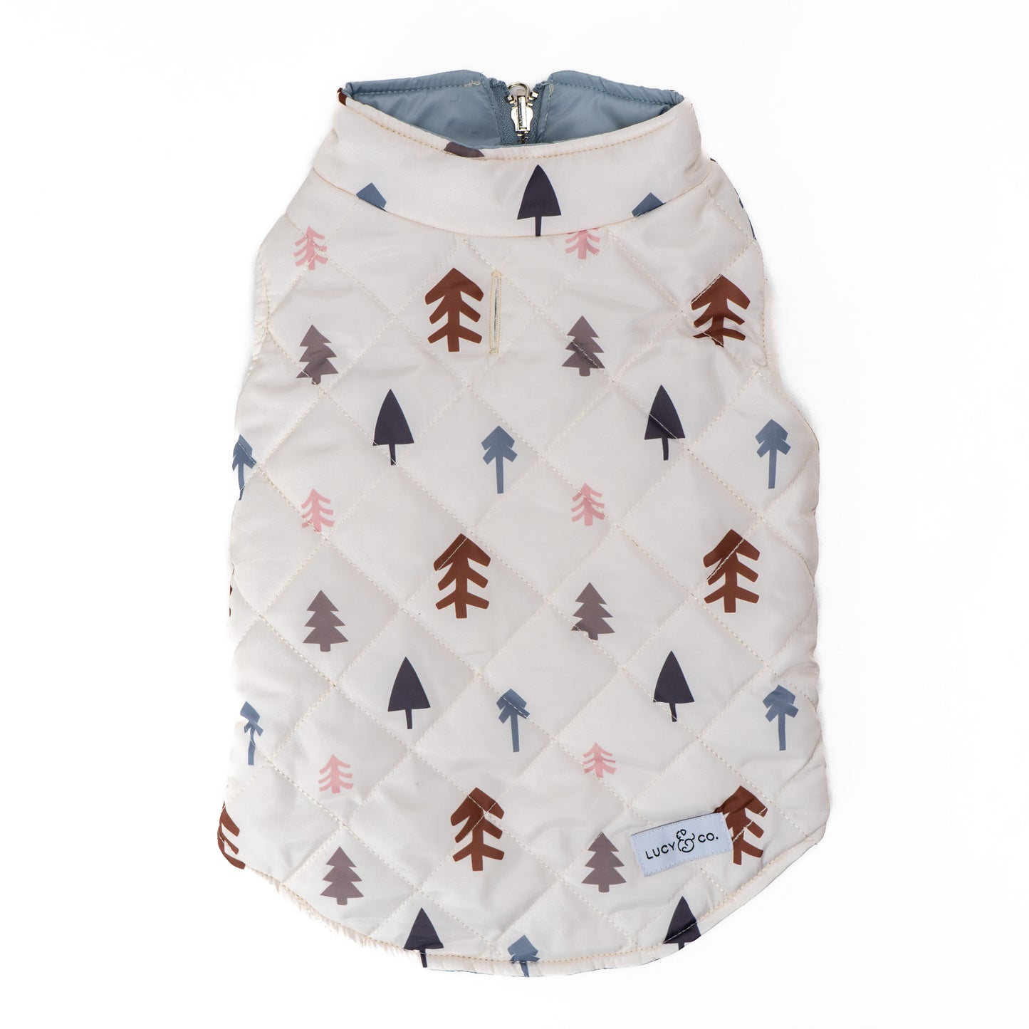 The Flurried Forest Reversible Puffer Vest