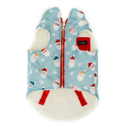 Limited Edition! The Merry & Bright Reversible Teddy Vest