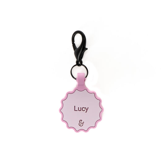 The Rosewater Silicone Personalized ID Tag