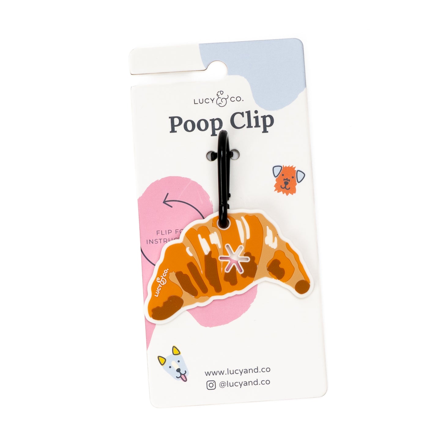 Croissant Poop Clip