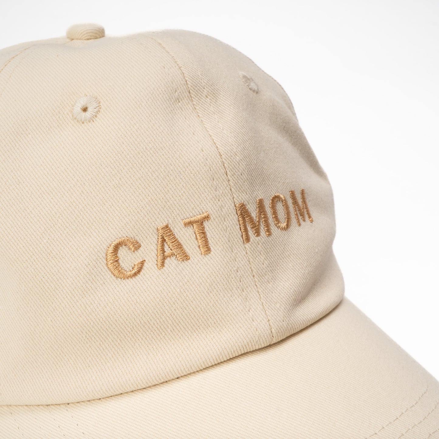 Ivory Cat Mom Hat