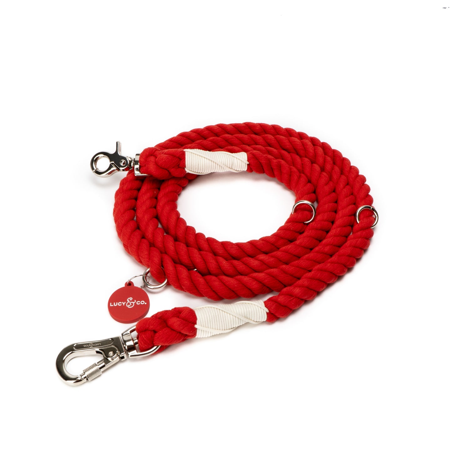 The Crimson Hands-Free Rope Leash