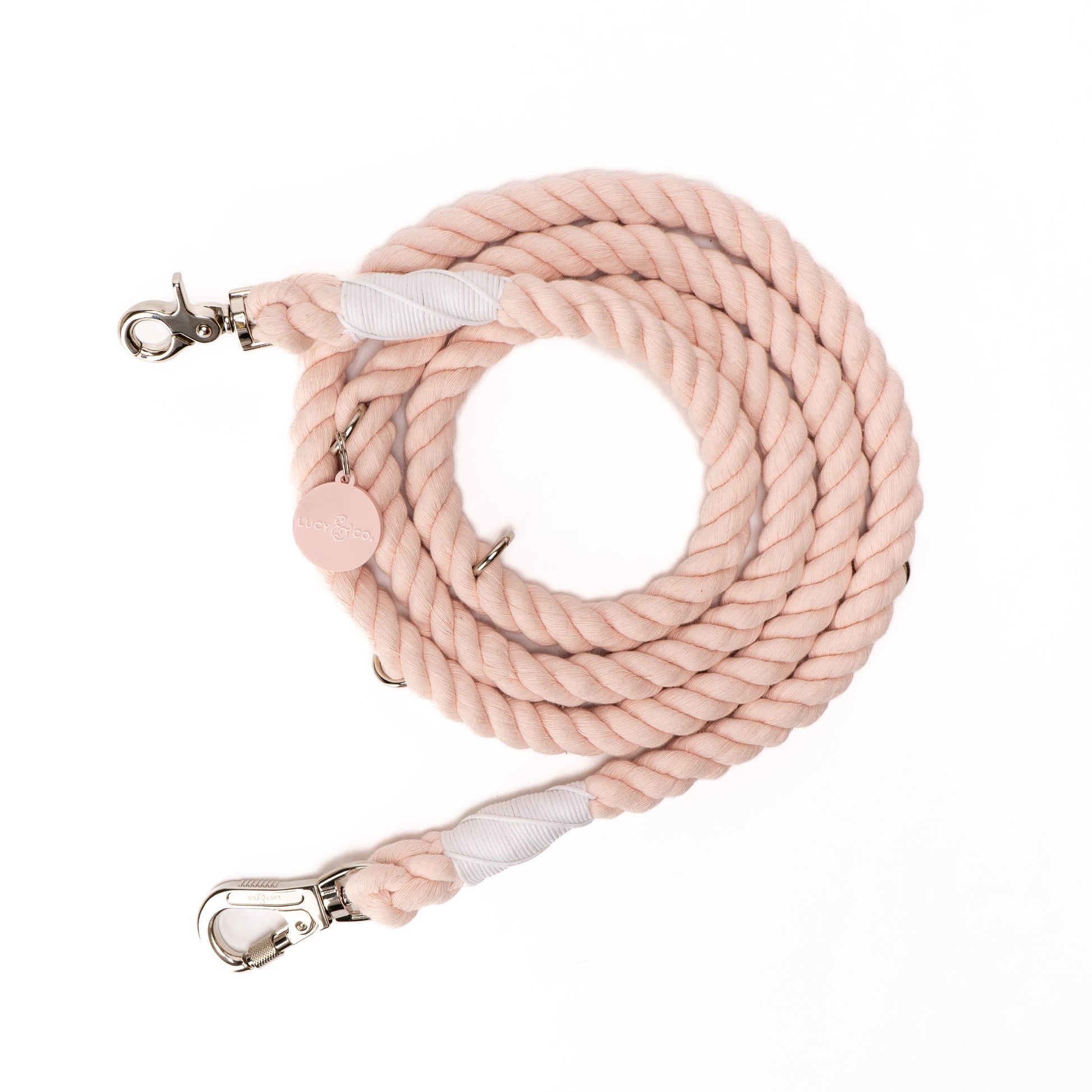 The Rosewater Hands-Free Rope Dog Leash Lucy - Main Image