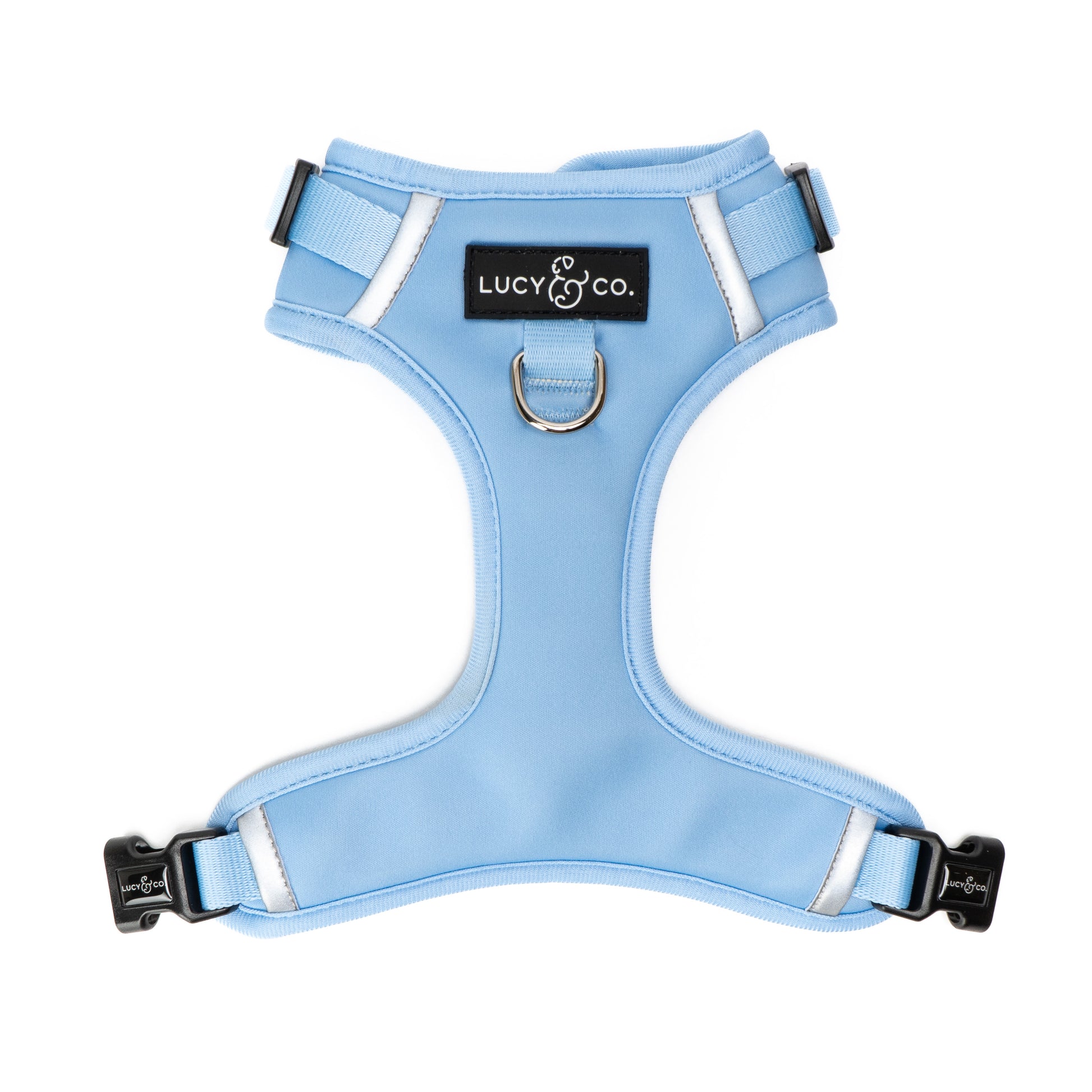 The Denim Blue No-Pull Neoprene Harness Dog Harness Lucy