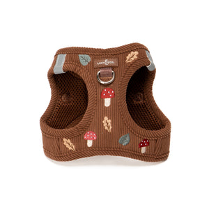 Woodland Wonder Corduroy Step-in Cat Harness