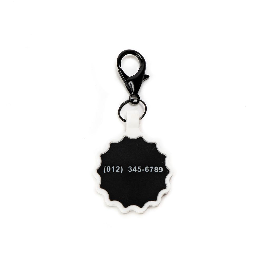 The Silicone Customizable ID Tag | Midnight Black | Lucy & Co.