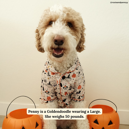 Howloween Pajamas + Human Eye Pillow