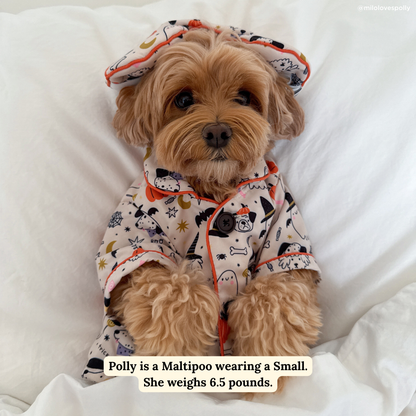 Howloween Pajamas + Human Eye Pillow