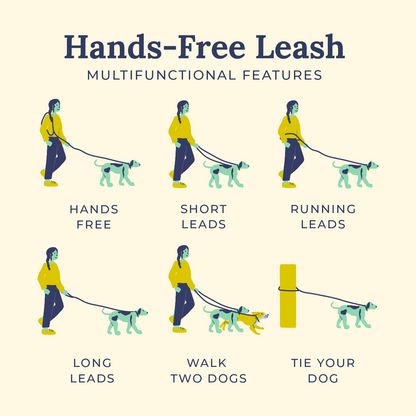 Bouquet Hands-Free Rope Leash