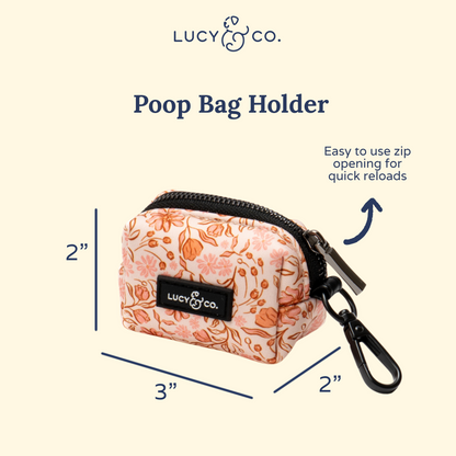 Woodland Wildflowers Poop Bag Holder