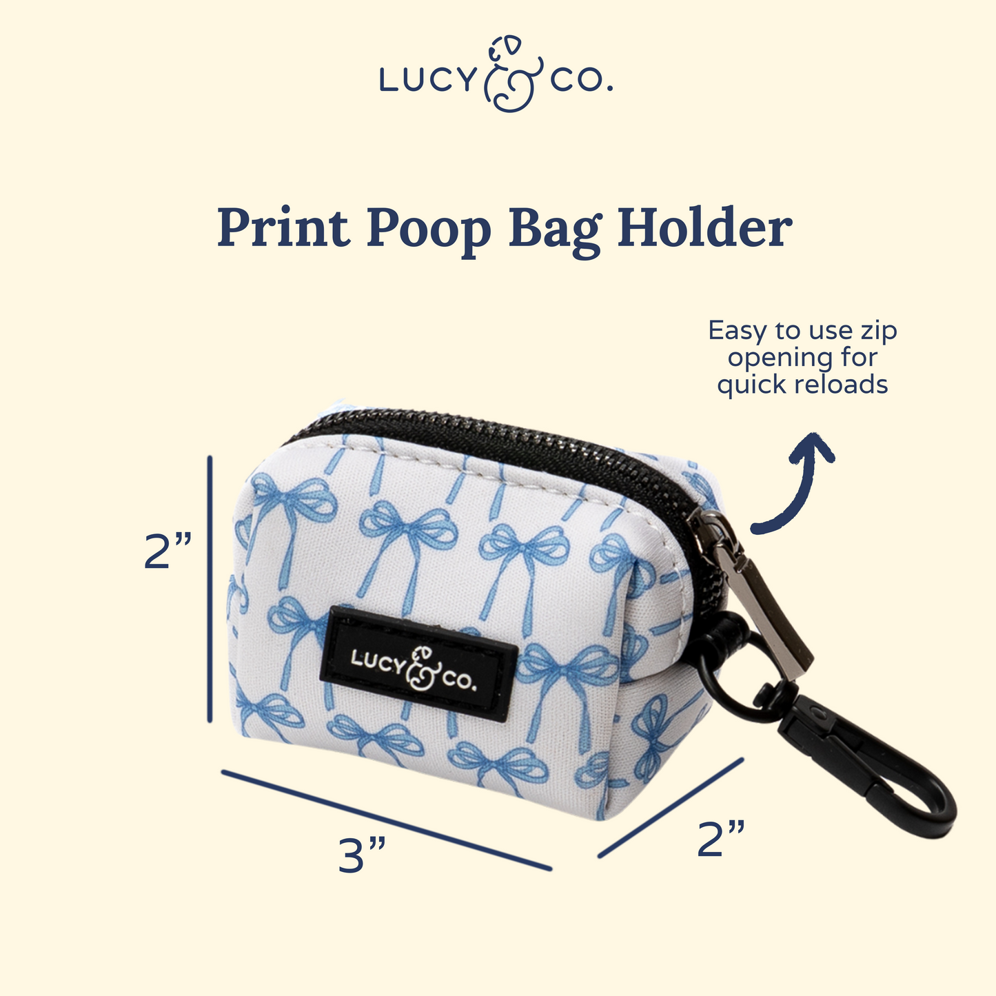 Bowwow Wow! Poop Bag Holder