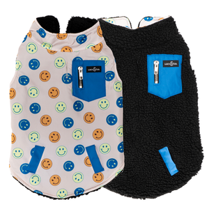 Have a Nice Day Reversible Teddy Vest