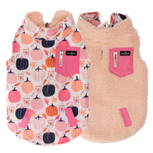 Falling for You Reversible Teddy Vest