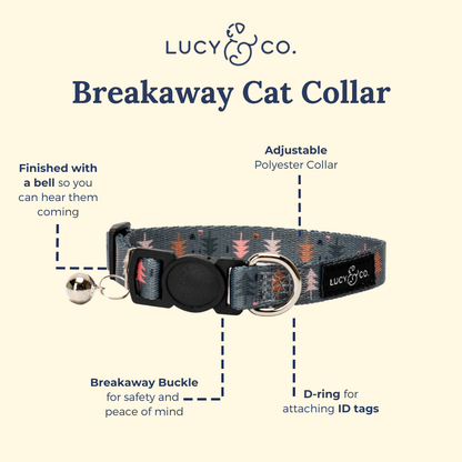 Take a Hike Breakaway Cat Collar