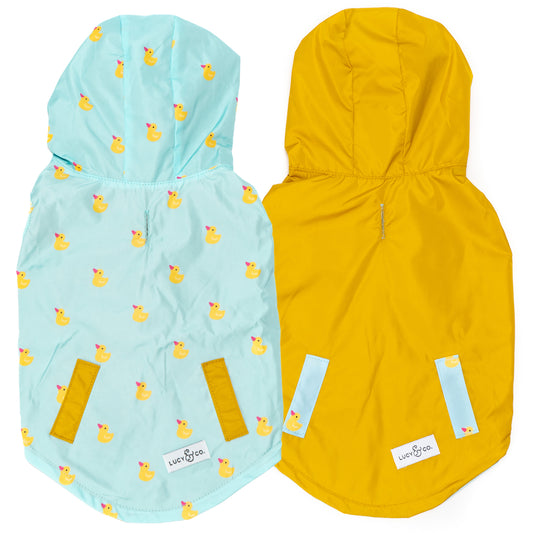 The Lucky Ducky Reversible Raincoat